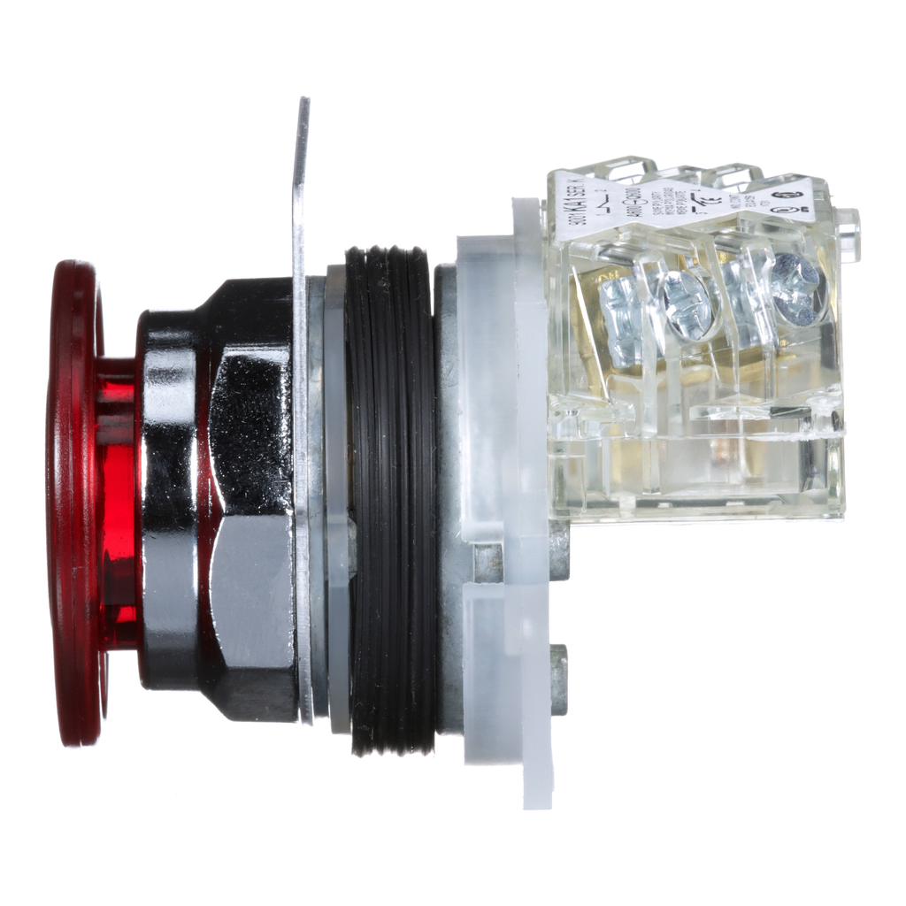 Harmony 9001K - bouton-pous. - Ø30 - rouge - coup-de-poing Ø41 - po.-tirer - 1OF