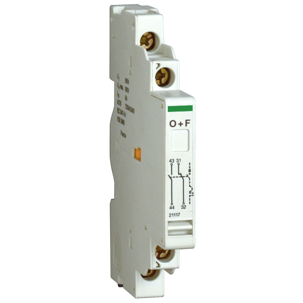Acti9 P25M - contact auxiliaire - 1O+1F - 415V - 2.2A