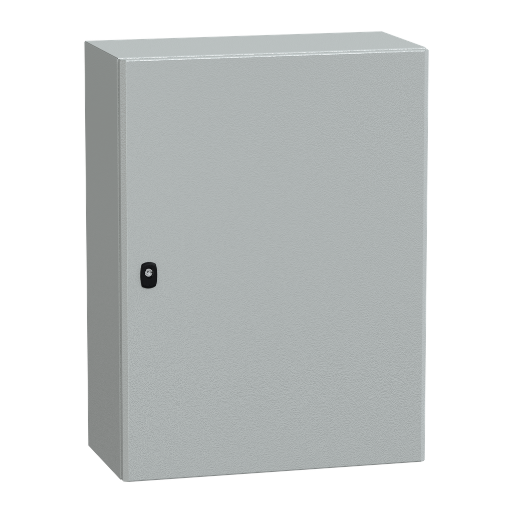PanelSeT S3D - Enveloppe acier - H800xL600xP300 - châssis plein