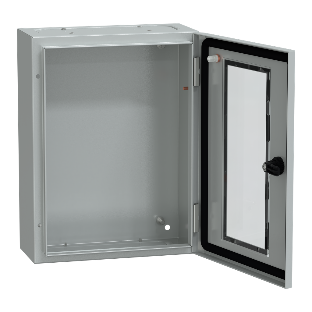 PanelSeT S3DM/S3DB - Coffret modulaire - H700xL500xP150 - Porte transparente