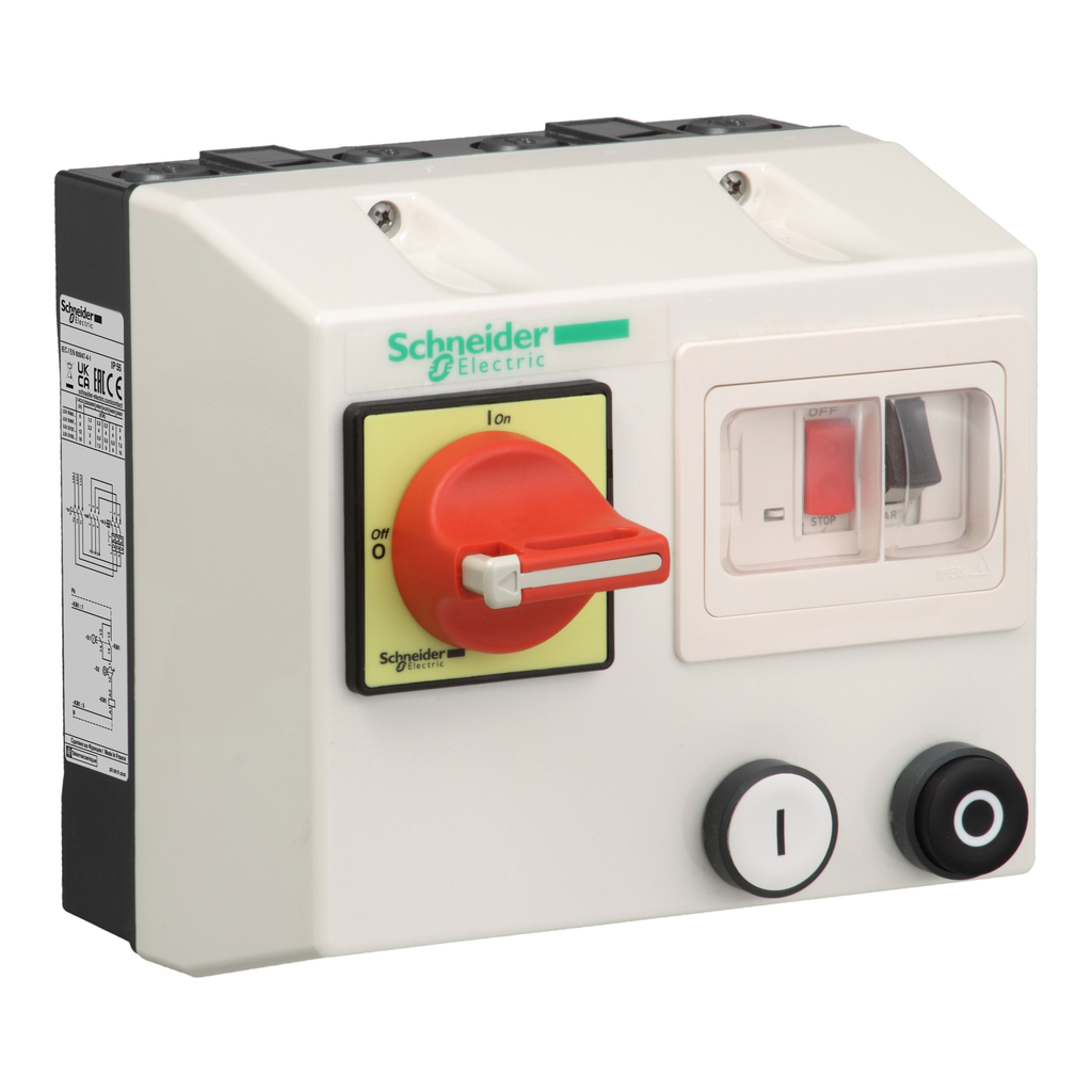TeSys LG1K - démarreur en coffret - 1,6..2,5A - bobine 380Vca