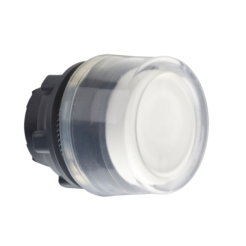 Harmony tête de bouton poussoir + capuchon IP69K - Ø22 - blanc