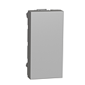Unica - obturateur - 1 module - Alu - mécanisme seul