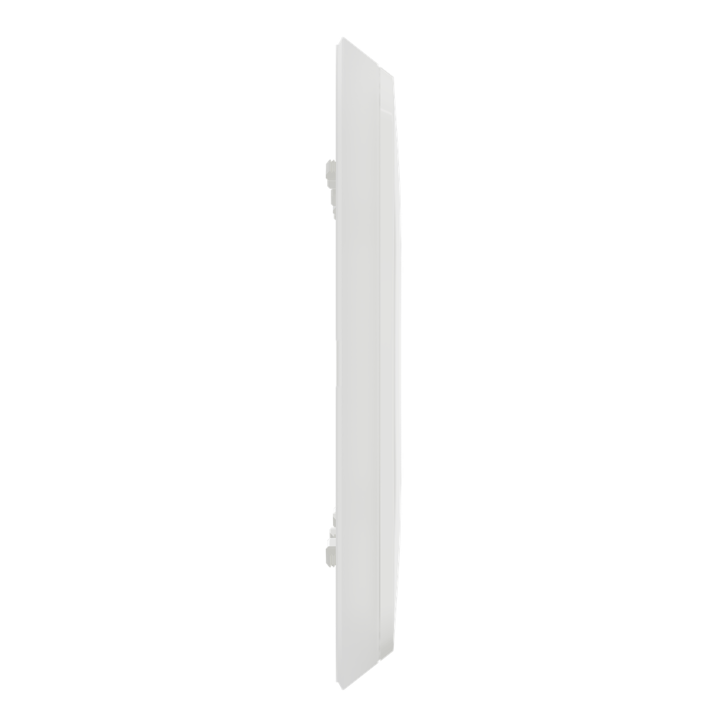 Unica Pro - plaque de finition - Blanc - 8 modules