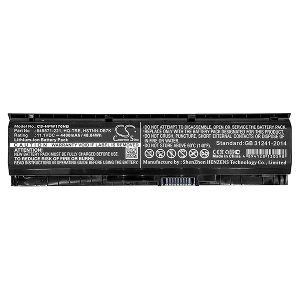 Batterie(s) Batterie ordinateur portable 11.1V 4400mAh