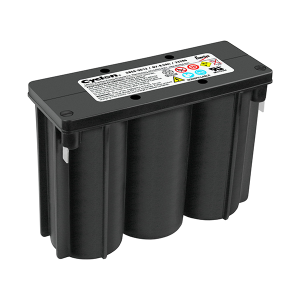 Batterie(s) Batterie cyclon Enersys 0859-0012 Monobloc (E cell) 6V 8Ah F6.35