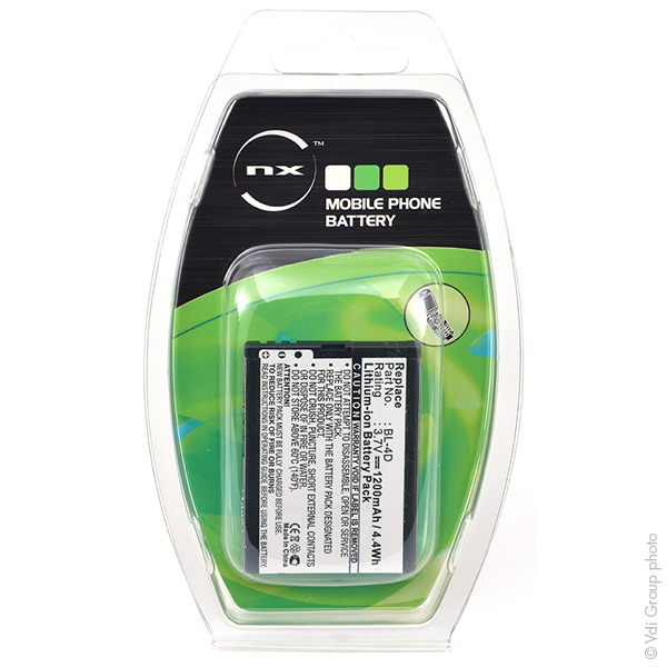 Blister(s) x 1 Batterie téléphone portable pour Nexian 3.7V 1200mAh