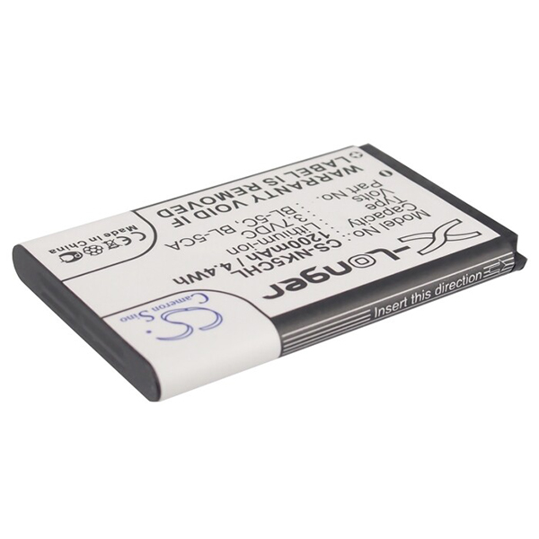 Batterie(s) Batterie téléphone portable pour Nokia 3.7V 1200mAh