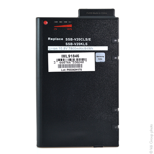 Batterie(s) Batterie ordinateur portable 10.8V 7800mAh