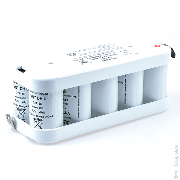 Pack(s) Batterie Nicd 10x D VNT 5S2P ST2 6V 8Ah Cosse