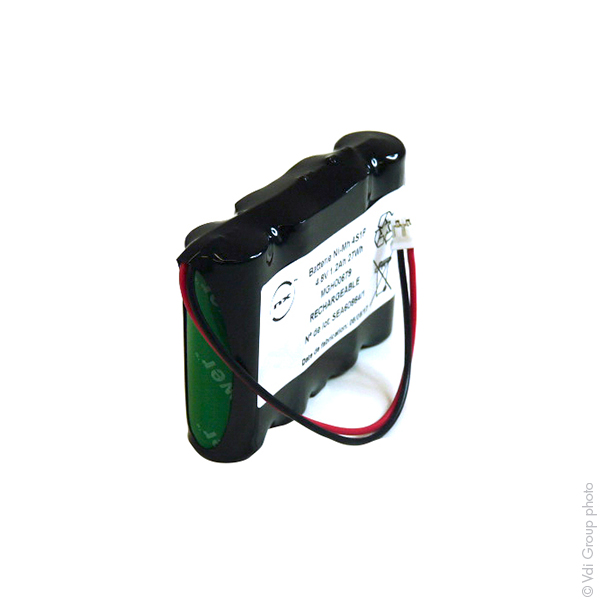 Batterie(s) Batterie Nimh 4x 4/AA 4S1P ST1 F100 4.8V 1.2Ah JST