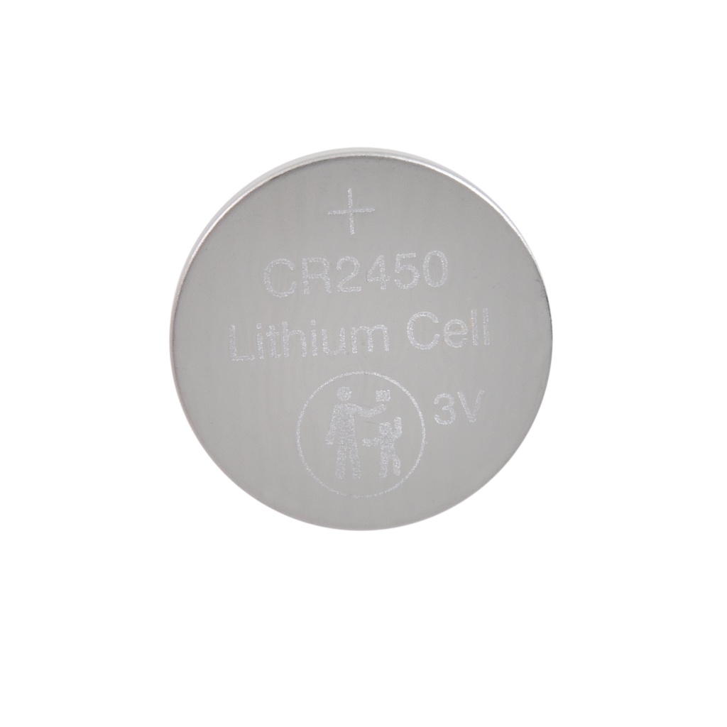 Blister(s) x 1 Pile bouton lithium blister CR2450 3V 0.6Ah