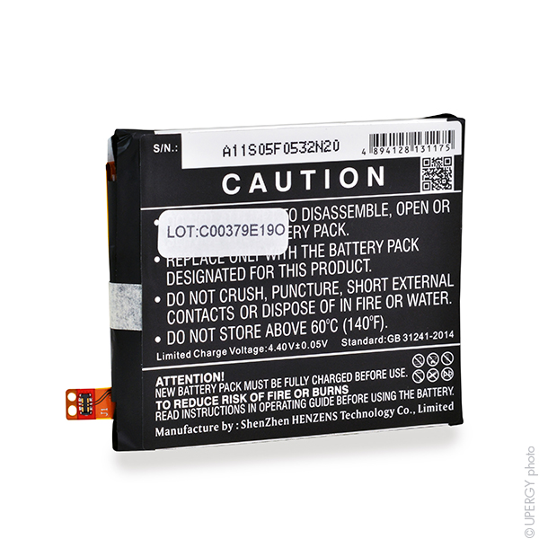 Blister(s) x 1 Batterie téléphone portable pour Nokia 3.85V 2900mAh