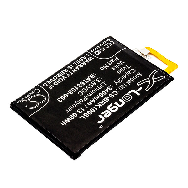 Blister(s) x 1 Batterie téléphone portable pour BlackBerry 3.85V 3400mAh