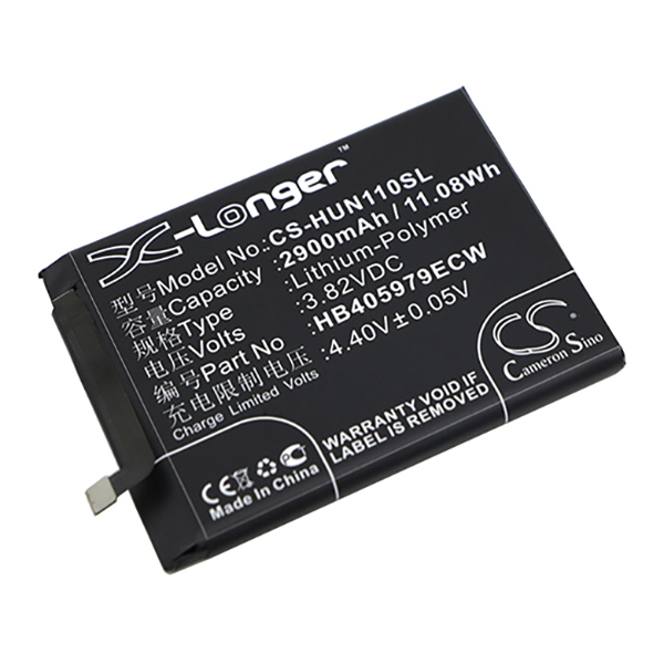 Batterie(s) Batterie téléphone portable pour Huawei 3.82V 2900mAh