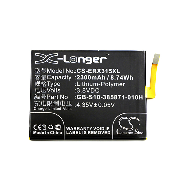 Batterie(s) Batterie téléphone portable pour Sony 3.8V 2300mAh