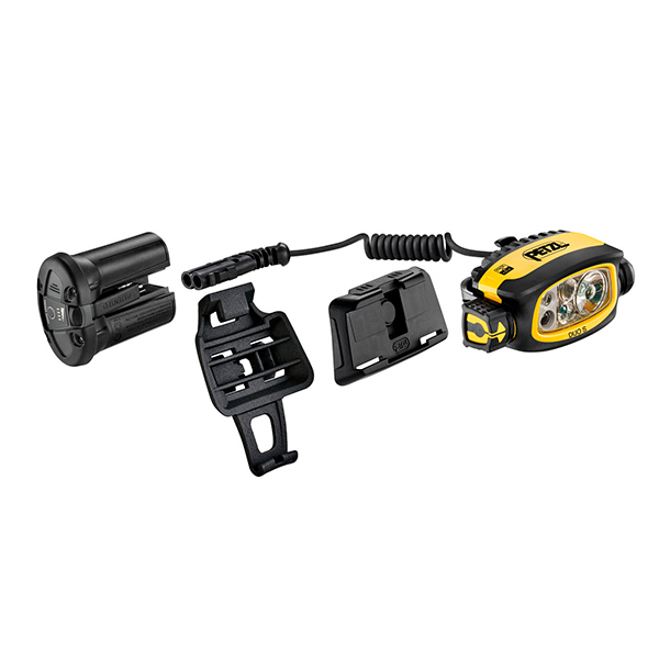 Unité(s) Lampe frontale PETZL DUO S 1100 lumens rechargeable - Prise UK