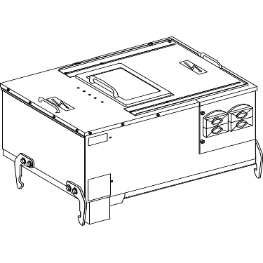 Canalis KH - coffret - 630 APEHLA avec fusibles MULLERT