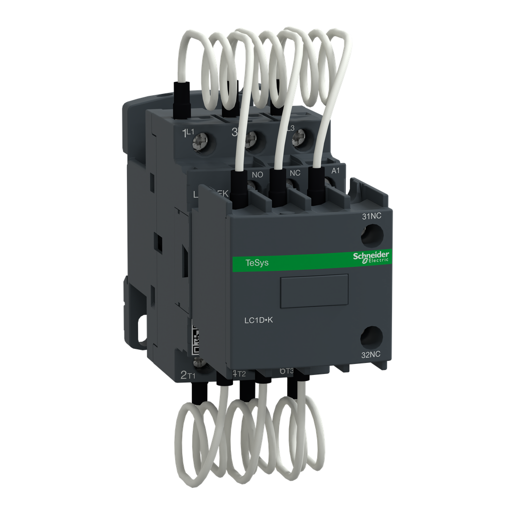 TeSys D - Contacteur 12,5kvar bob 2 4v 50/60hz