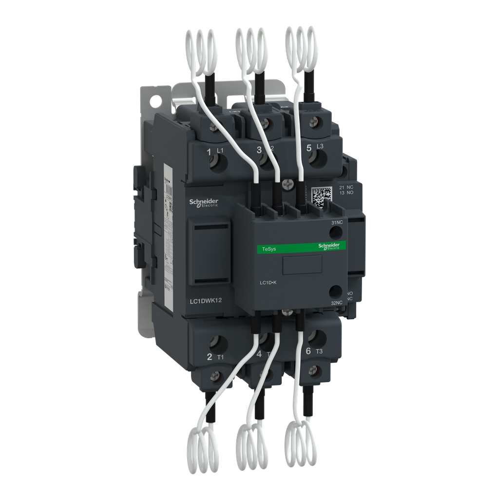 TeSys LC1DW - contacteur - 3P - 400..440V 60kVAr - bobine 220Vca