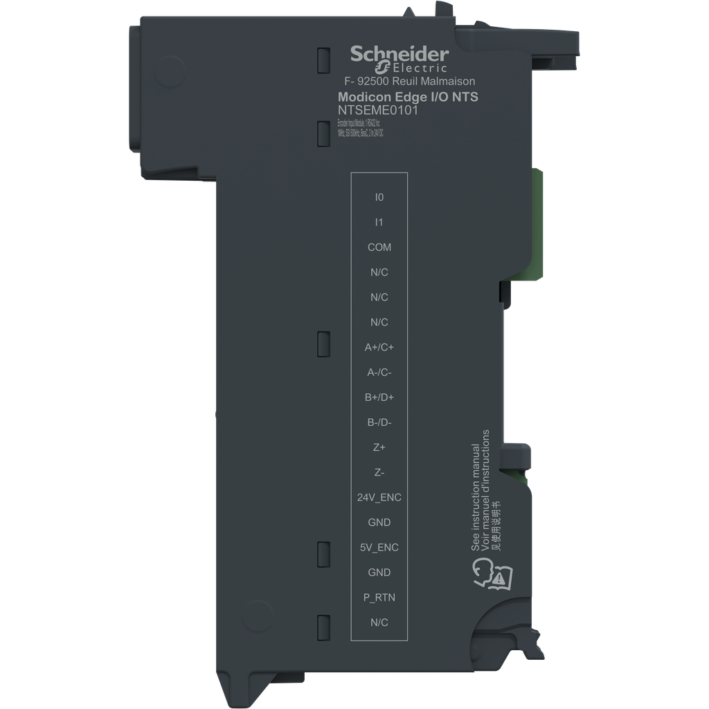 EdgeIO NTS Module seul Entrée Codeur x1 - RS422 Inc.1MHz-SII 500kHz-BissC-+2E