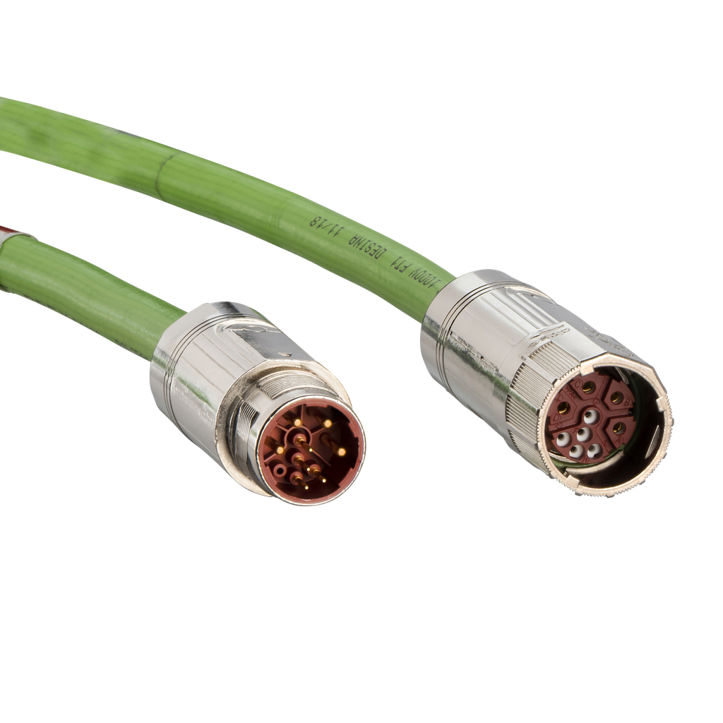 Lexium - Rallonge Cable DSL - pour servo SH3 - 1 Cable - 2.5mm - M23 - 10m