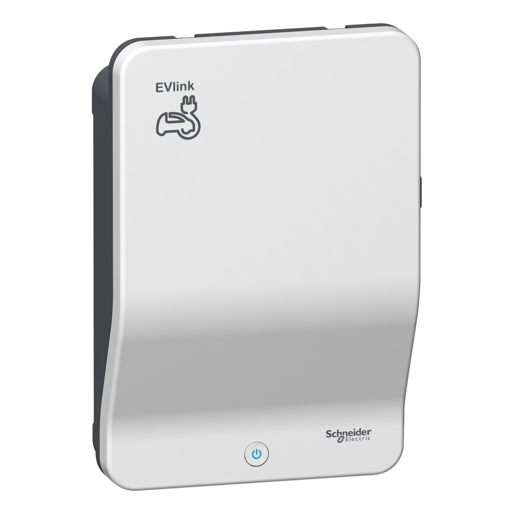 EVLink Wallbox Plus - station charge - 1p T2S - mono - 32A/7kW filtre RDC-DD TIC