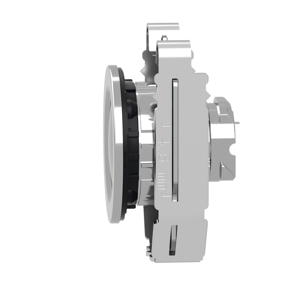 Harmony XB4 - bouchon obturateur métal - pour unités flush - noir - fixation Ø30