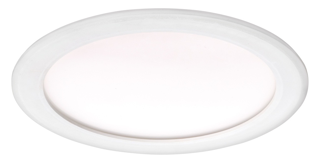 FLAT-ISO-Downlight IP65 recouvr. 13W 1230lm 2700/3000/4000K (3-CCT) blanc