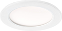 FLAT-ISO-Downlight IP5x/65 recouvr., 20W 2300lm 2700/3000/4000K (3-CCT), blanc