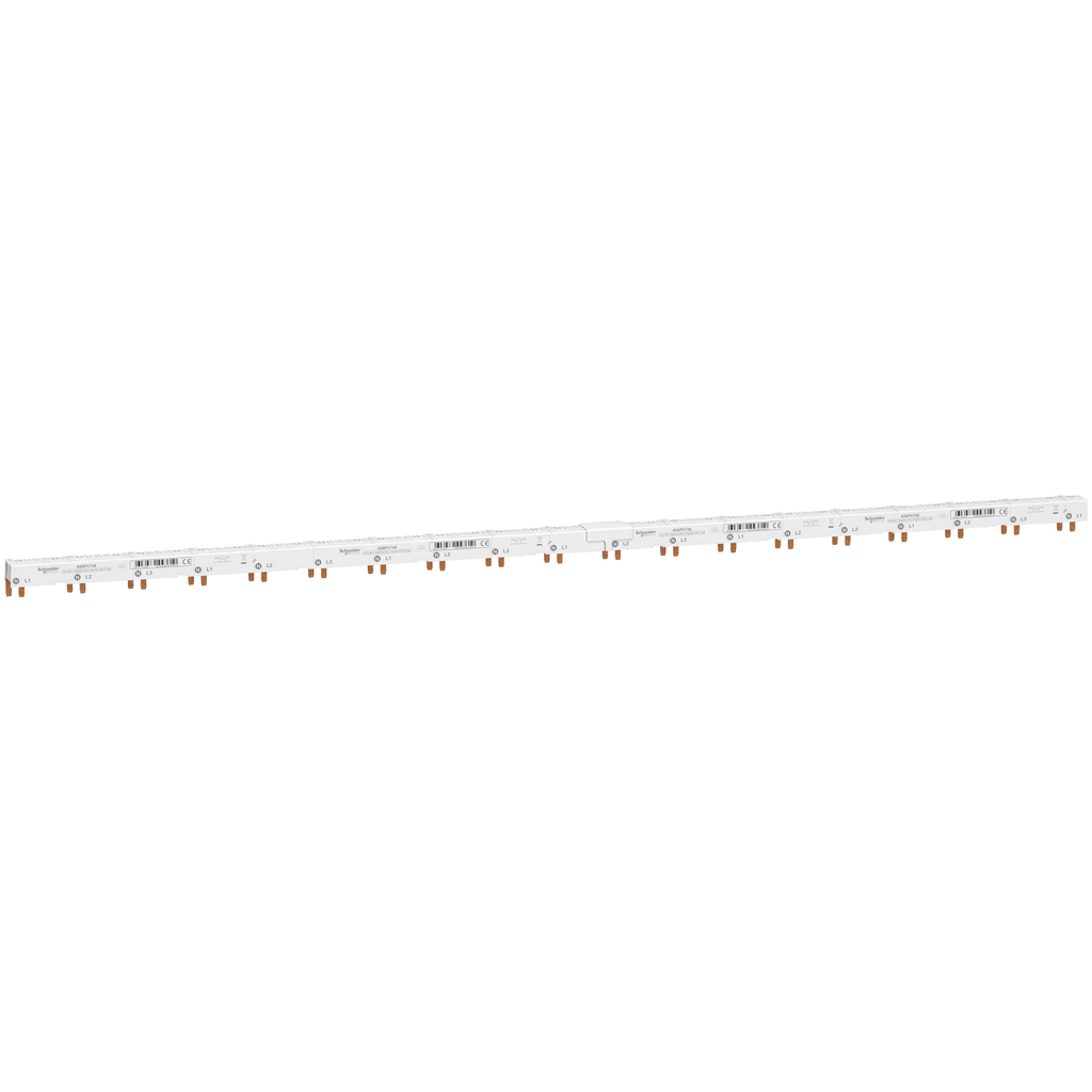Acti9 iDT40 - Répartiteur horizontal - 3P+N avec Aux et Vigi 9 mm - 48 modules