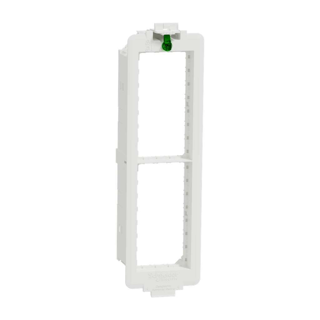 Unica System+ - Support d'appareillage pour boîtier sol L - 2x4mod - lot de 5