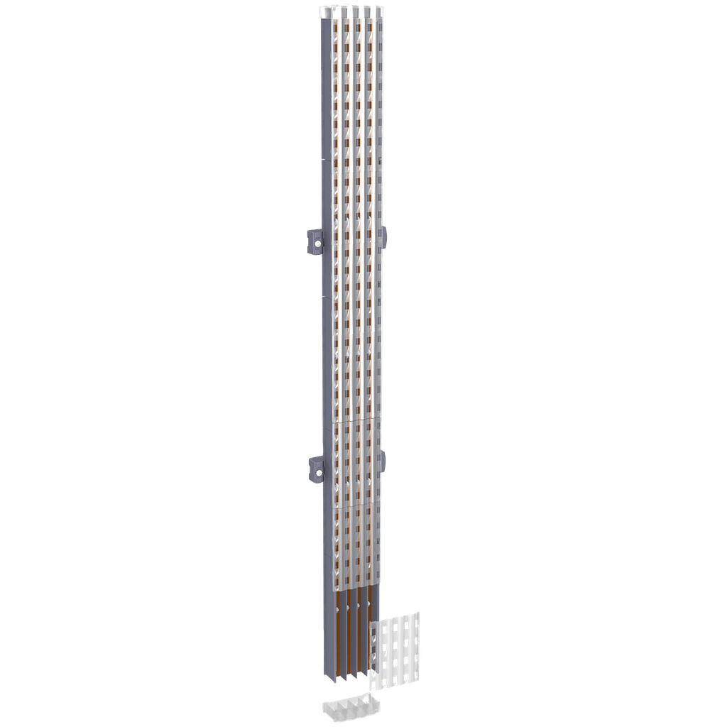 Linergy BW - Jeu de barres isolées - 250 A 4P - L=1000 mm (Powerclip)