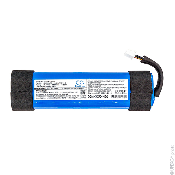 Batterie(s) Batterie enceinte bluetooth pour JBL 7.4V 6800mAh