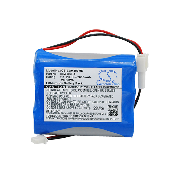 Batterie(s) Batterie médicale rechargeable BIONET BM3 11.1V 2600mAh