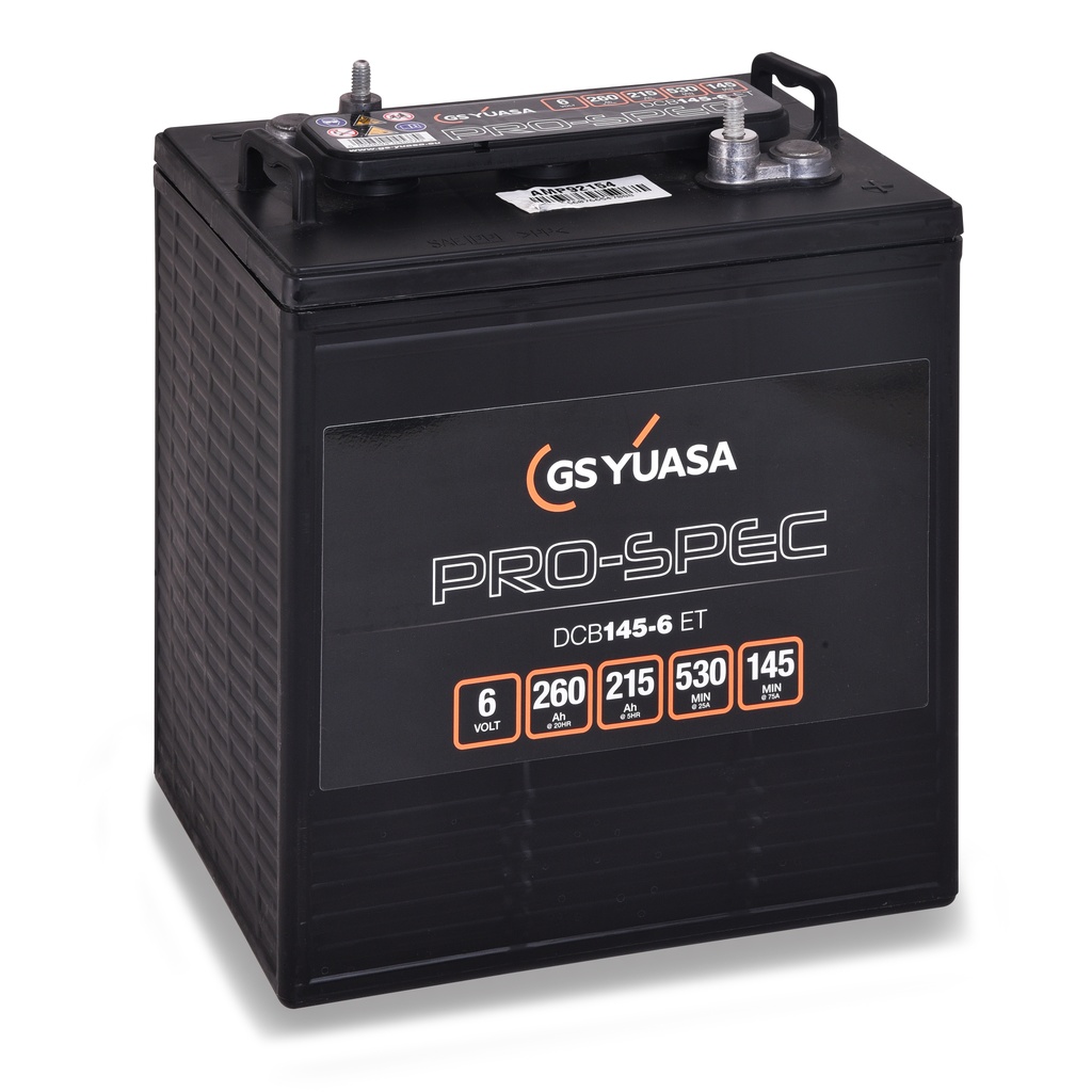 Batterie(s) Batterie traction YUASA PRO-SPEC DCB145-6 6V 260Ah M8-V