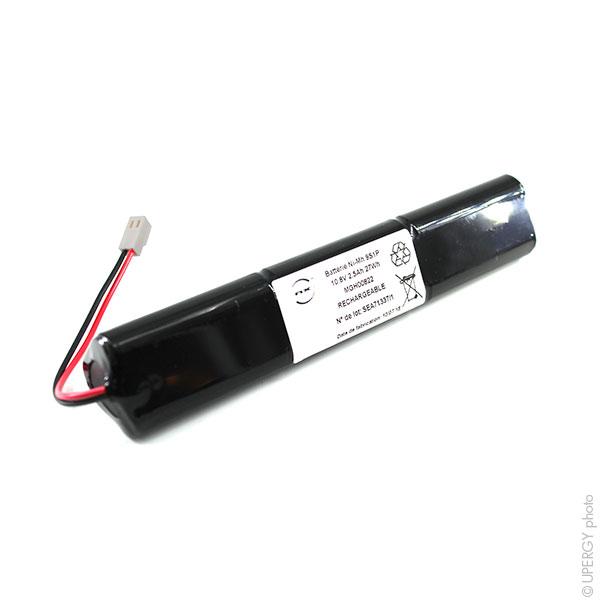 Unité(s) Batterie Nimh 9x  AA  9S1P 10.8V 2.5Ah Molex
