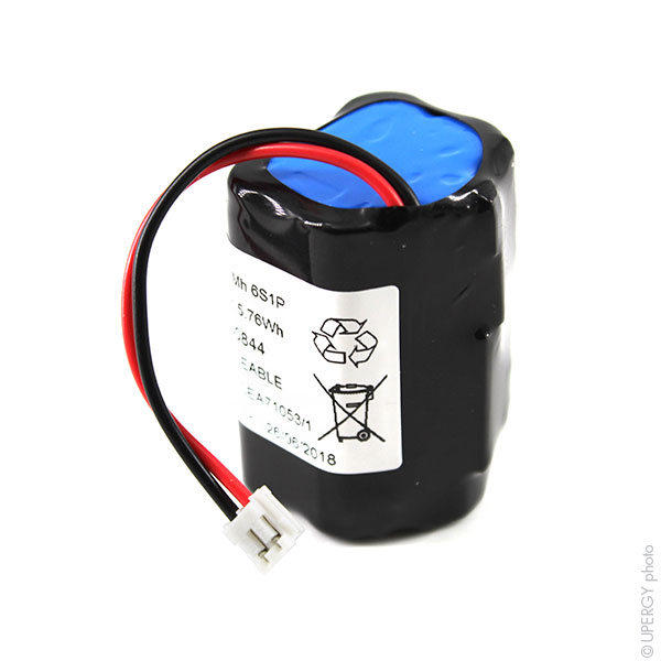 Pack(s) Batterie Nimh 6x AAA  6S1P ST8 7.2V 800mAh JST