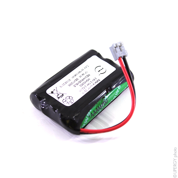 Pack(s) Batterie Nimh 3x AAA  3S1P ST1 3.6V 800mAh JST