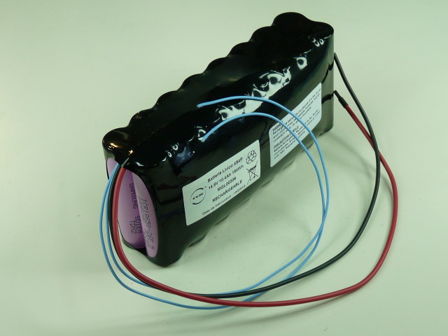 Pack(s) Batterie Li-Ion 16x 18650 4S4P ST2 14.4V 10.4Ah F300