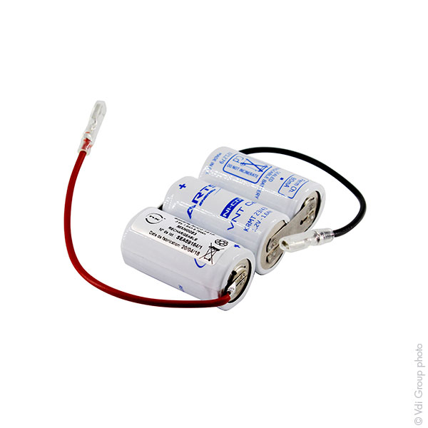 Pack(s) Batterie eclairage secours 3x SC HT 3S1P ST1 3.6V 1.6Ah FAST