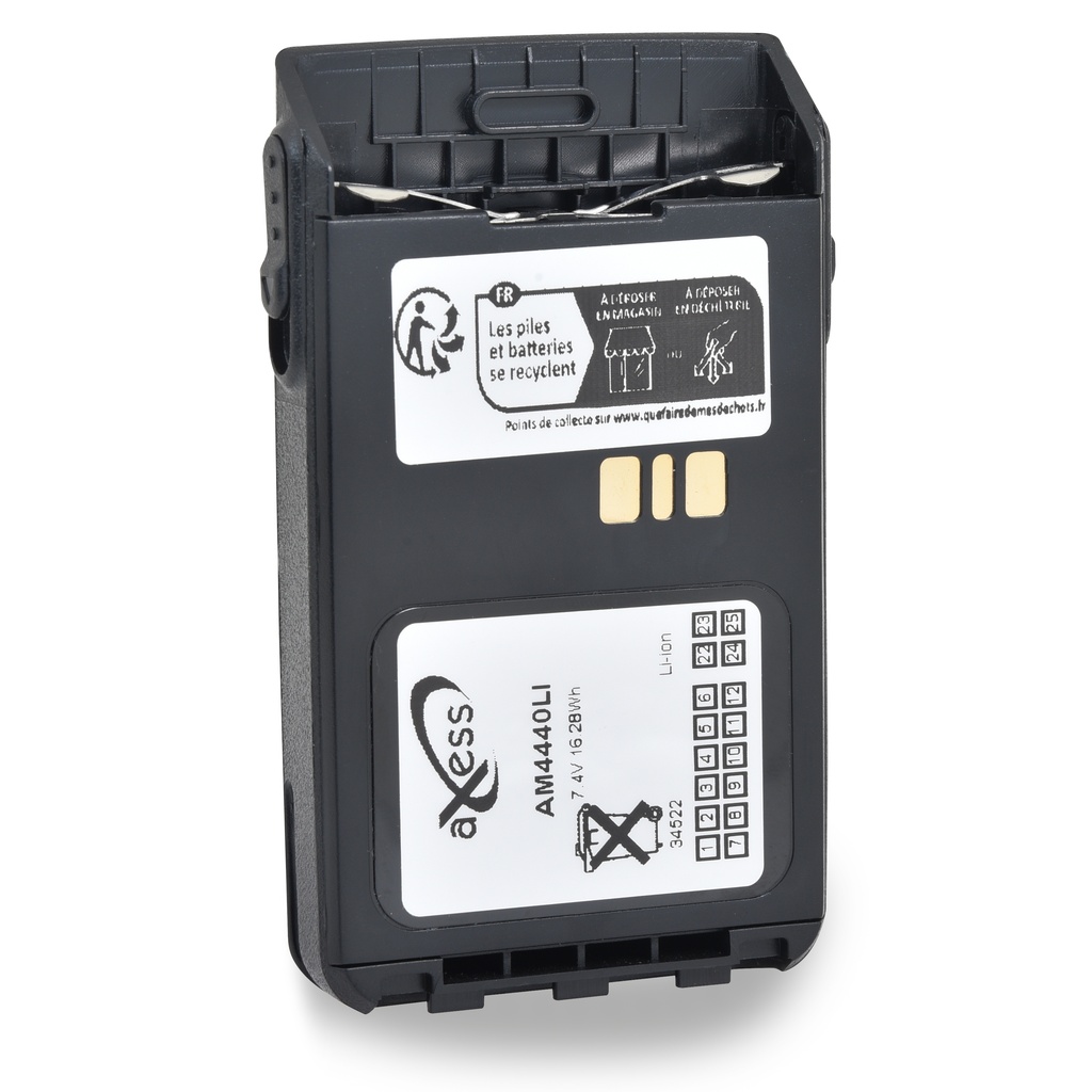 Unité(s) Batterie talkie walkie 7.4V 2200mAh