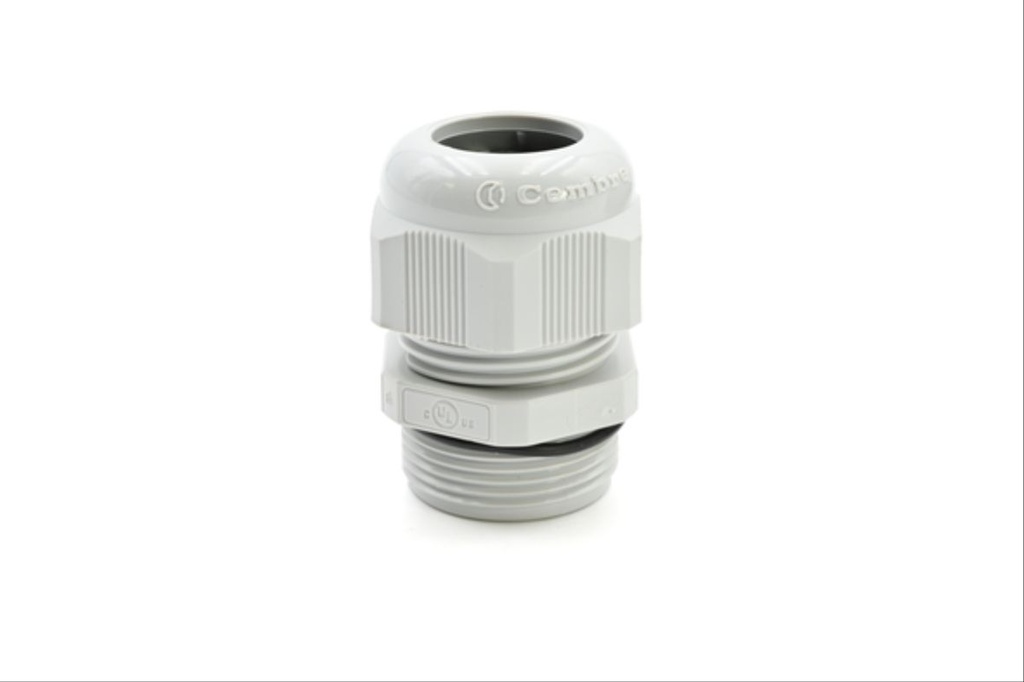 Presse-étoupe en polyamide IP68 Pg21 gris (RAL 7035)