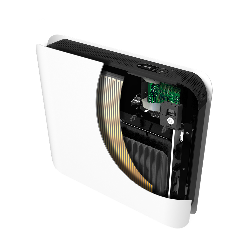 Radiateur connecté Dook - plinthe - 1000W - anthracite