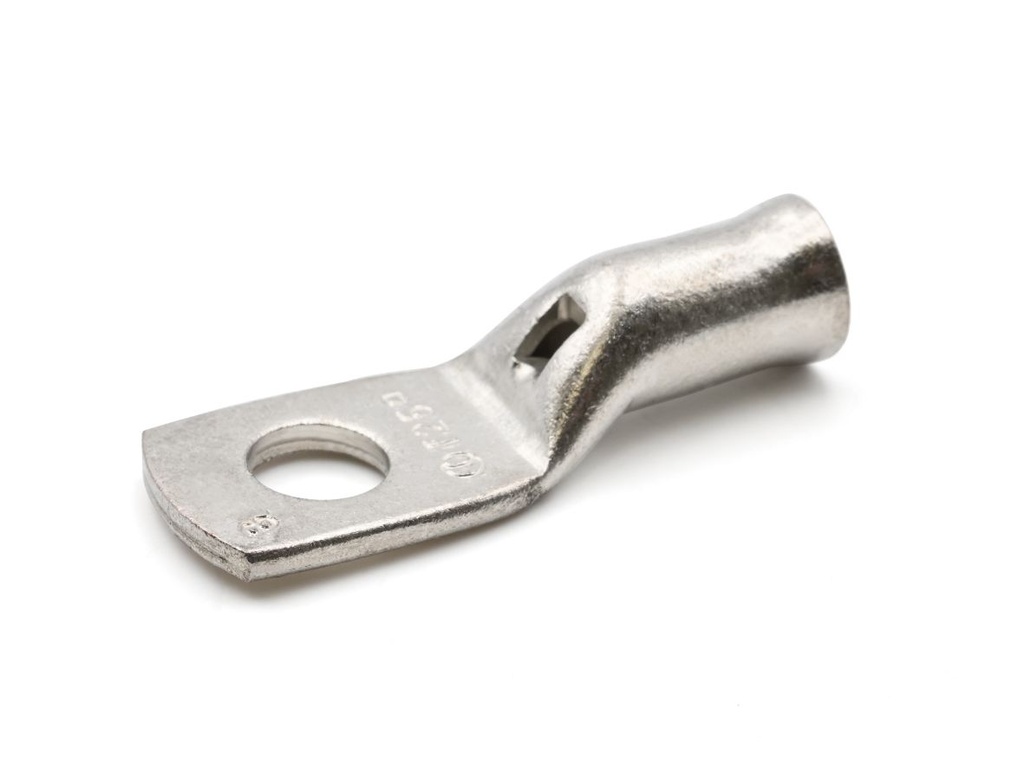 Cosse tubulaire NFC20130 cuivre 25 mm² - Diam. 12 mm