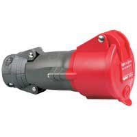 Prise mobile Hypra IP44 63A - 380V~ à 415V~ - 3P+T - plastique