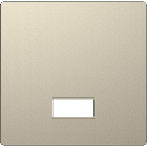 [SCHMTN3350-6033] D-Life - enjoliveur pour commande simple avec hublot et symboles - blanc sable