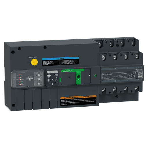 [SCHTA16D3S1604TPE] TransferPacT TA160 - inverseur de sources - commutateurs - 160A - 3P - 400Vca