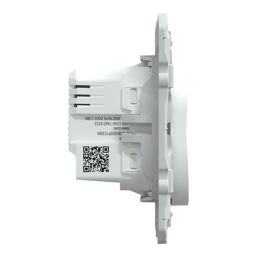 [SCHS320567W] Wiser Ovalis - interrupteur volet-roulant - 4A - zigbee - Blanc