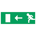 [LUM10404] Pictogramme - Compatible boitier AA - Flèche vers la gauche